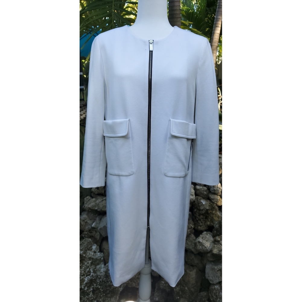 Chico's BLACK LABEL White Jacket